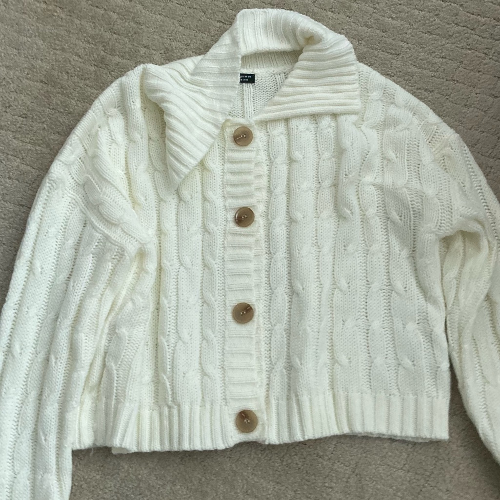 Medium Button Down Sweater